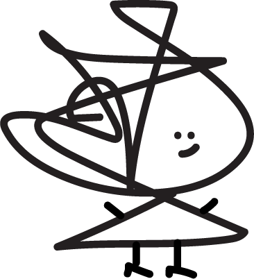 The Pig Pen character, walking
